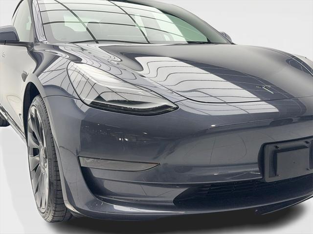 used 2023 Tesla Model 3 car, priced at $35,880