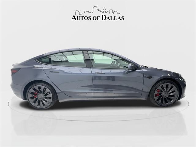 used 2023 Tesla Model 3 car, priced at $35,880