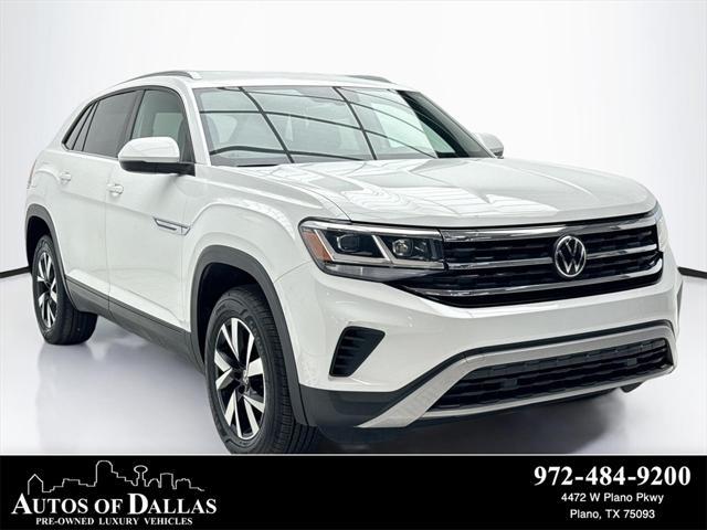 used 2021 Volkswagen Atlas Cross Sport car, priced at $22,999