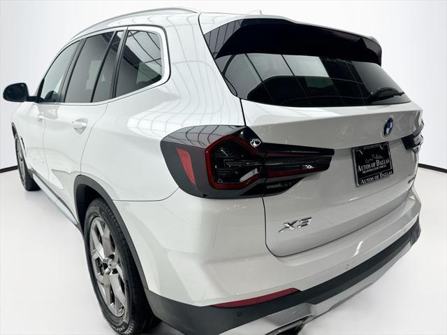 used 2022 BMW X3 car, priced at $27,690