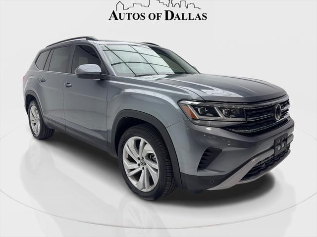 used 2021 Volkswagen Atlas car, priced at $24,880