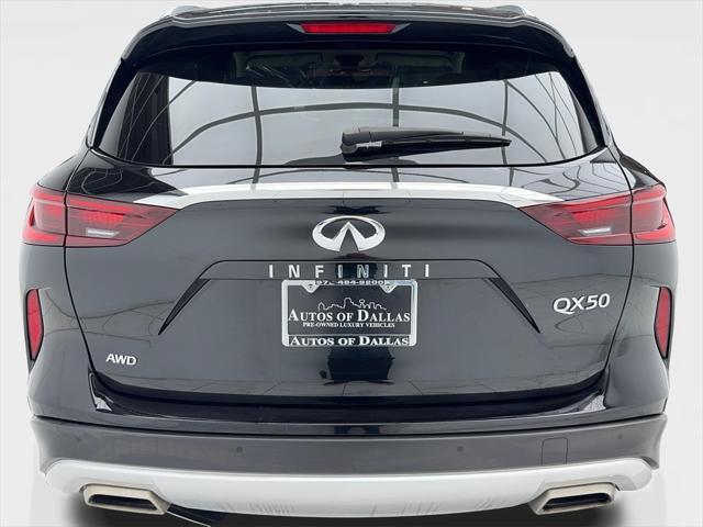 used 2022 INFINITI QX50 car, priced at $26,880