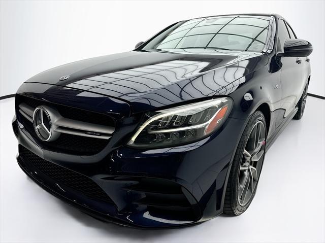 used 2020 Mercedes-Benz AMG C 43 car, priced at $36,390