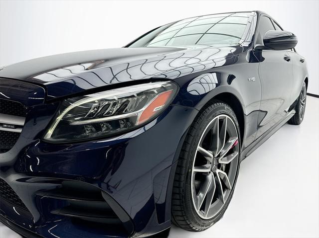 used 2020 Mercedes-Benz AMG C 43 car, priced at $36,390