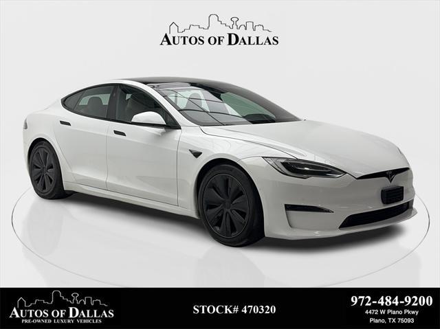 used 2022 Tesla Model S car, priced at $44,990