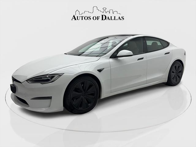 used 2022 Tesla Model S car, priced at $44,990