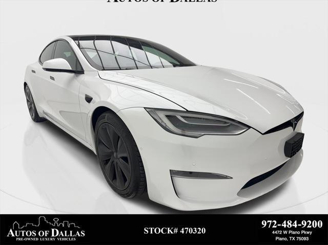 used 2022 Tesla Model S car, priced at $44,990