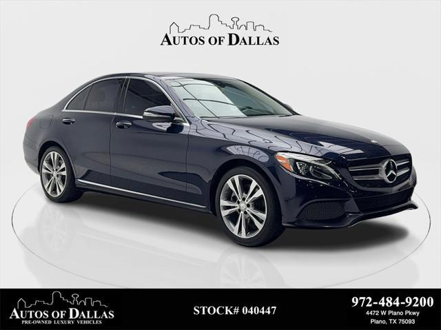 used 2015 Mercedes-Benz C-Class car, priced at $12,990