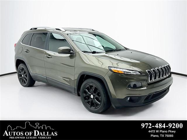 used 2015 Jeep Cherokee car, priced at $9,990
