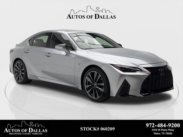 used 2023 Lexus IS 350 car, priced at $38,880