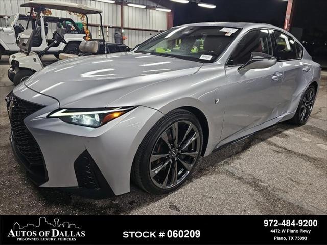 used 2023 Lexus IS 350 car, priced at $42,307