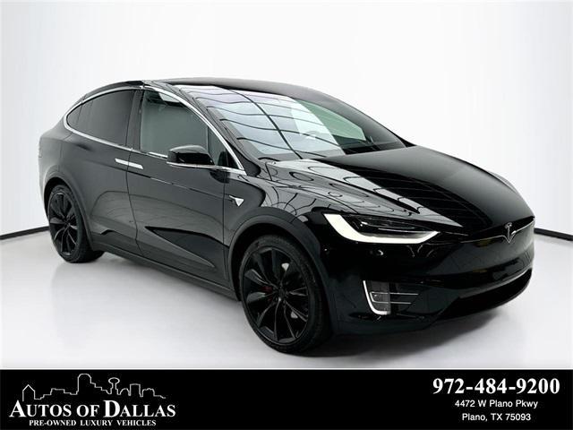 used 2020 Tesla Model X car, priced at $56,990