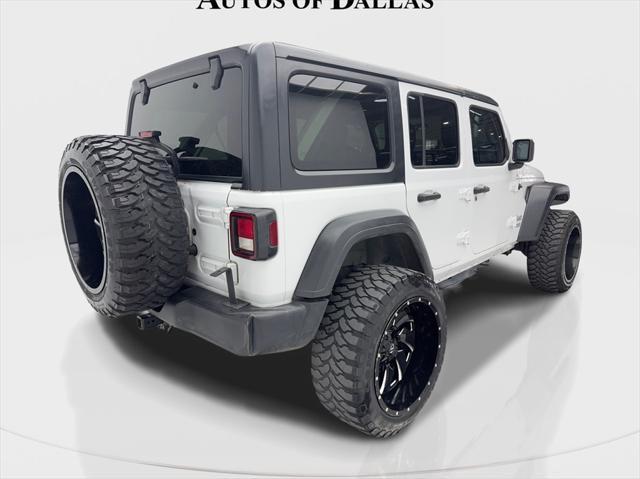 used 2018 Jeep Wrangler Unlimited car, priced at $20,990