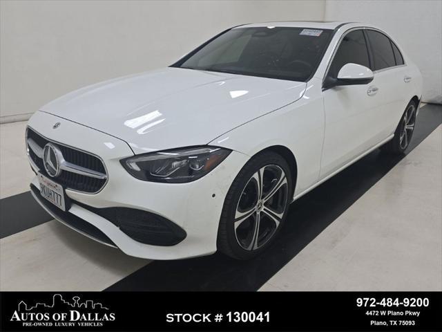 used 2023 Mercedes-Benz C-Class car, priced at $34,990