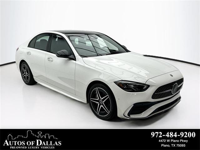 used 2023 Mercedes-Benz C-Class car, priced at $38,880
