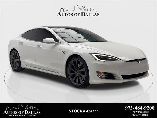 used 2021 Tesla Model S car, priced at $35,490