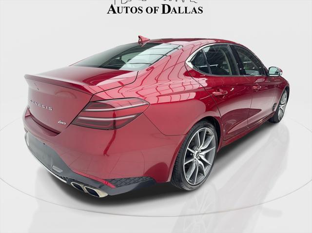 used 2023 Genesis G70 car, priced at $26,359