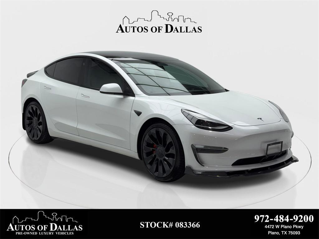 used 2021 Tesla Model 3 car, priced at $27,490