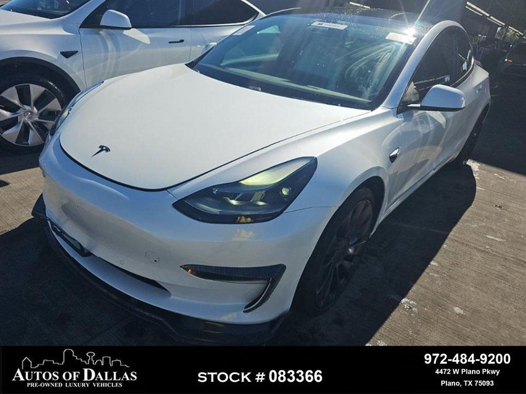 used 2021 Tesla Model 3 car, priced at $27,490
