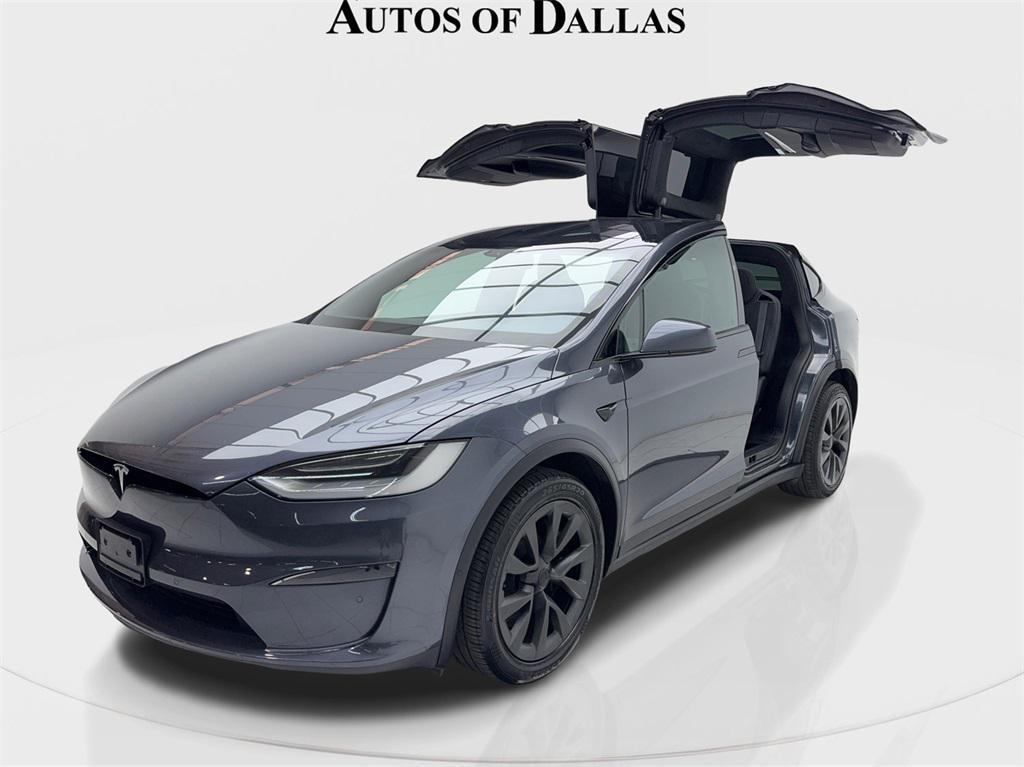 used 2022 Tesla Model X car, priced at $49,490