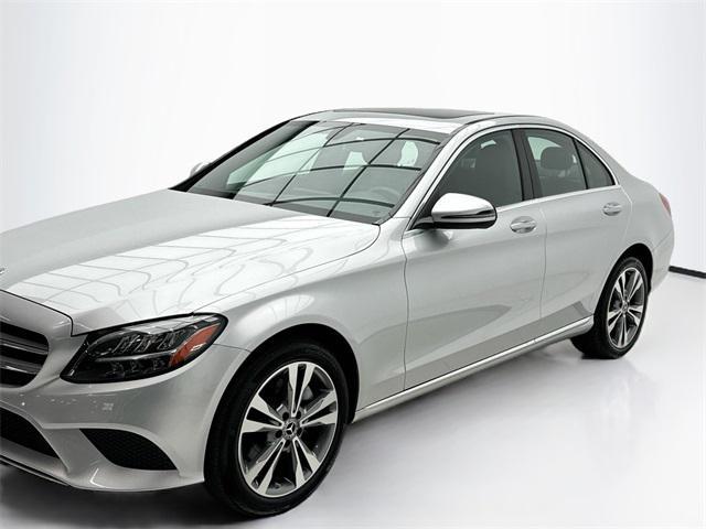 used 2021 Mercedes-Benz C-Class car, priced at $26,290