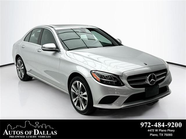 used 2021 Mercedes-Benz C-Class car, priced at $26,290