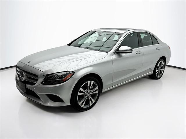 used 2021 Mercedes-Benz C-Class car, priced at $26,290