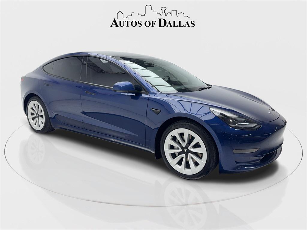 used 2021 Tesla Model 3 car, priced at $23,490