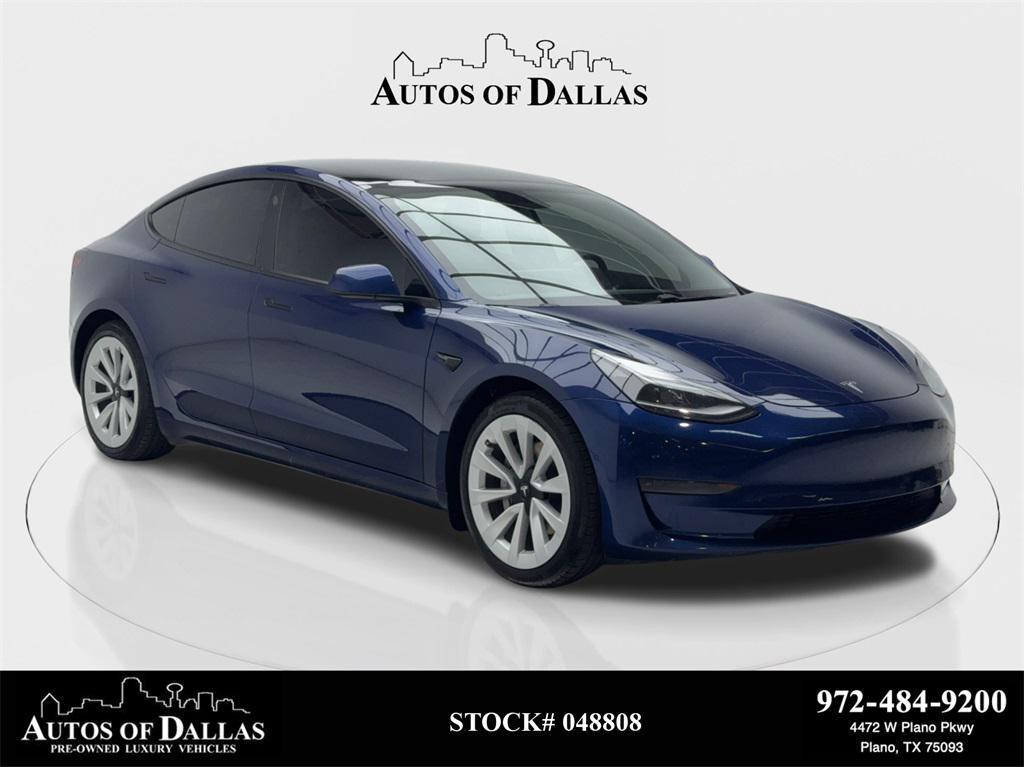 used 2021 Tesla Model 3 car, priced at $23,490