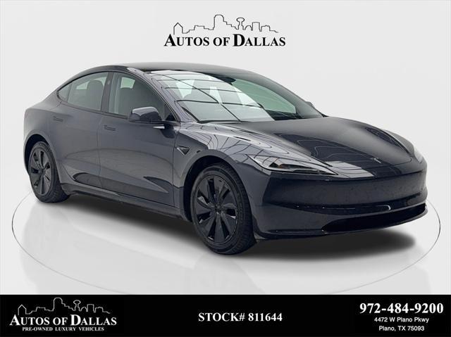 used 2024 Tesla Model 3 car, priced at $36,490