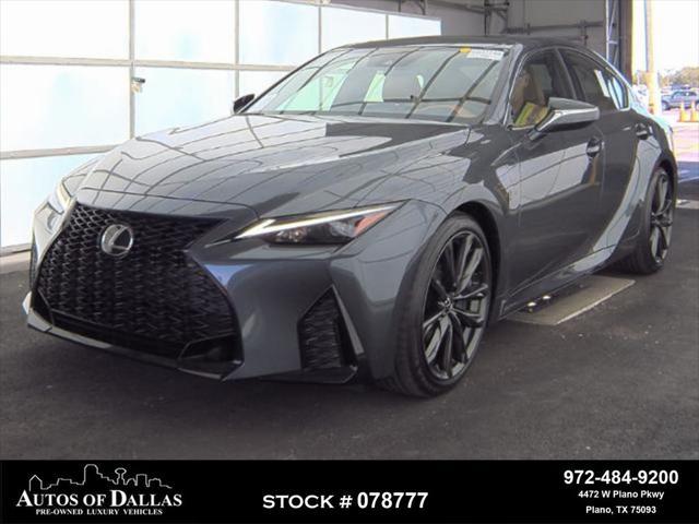 used 2024 Lexus IS 350 car, priced at $46,490