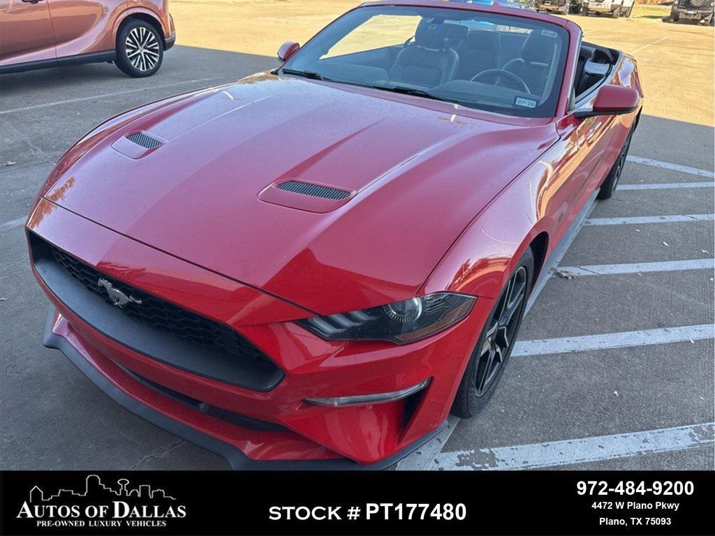 used 2018 Ford Mustang car, priced at $16,490