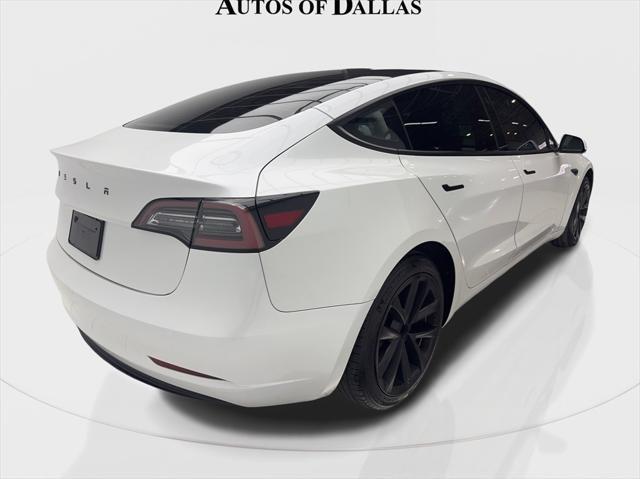 used 2023 Tesla Model 3 car, priced at $25,690