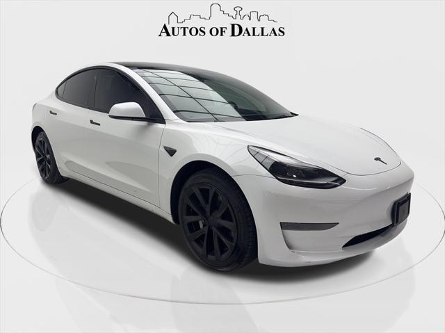 used 2023 Tesla Model 3 car, priced at $25,690