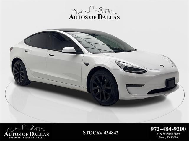 used 2023 Tesla Model 3 car, priced at $25,690