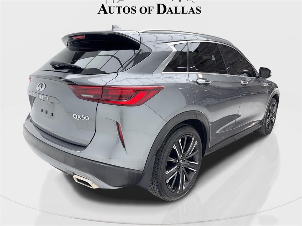used 2022 INFINITI QX50 car, priced at $26,790