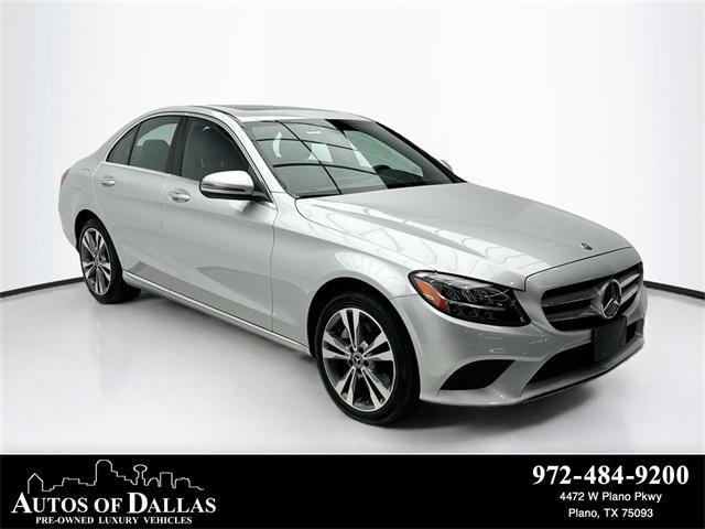 used 2021 Mercedes-Benz C-Class car, priced at $30,490