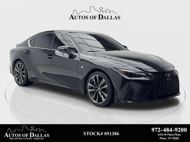 used 2022 Lexus IS 350 car, priced at $37,880