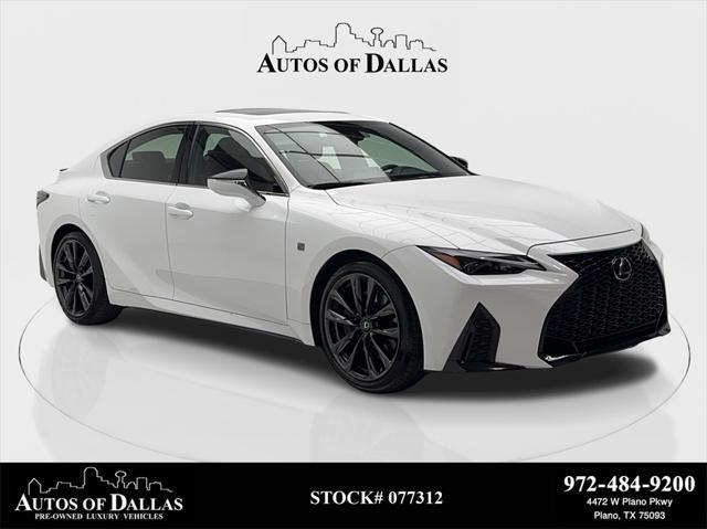 used 2024 Lexus IS 350 car, priced at $44,880