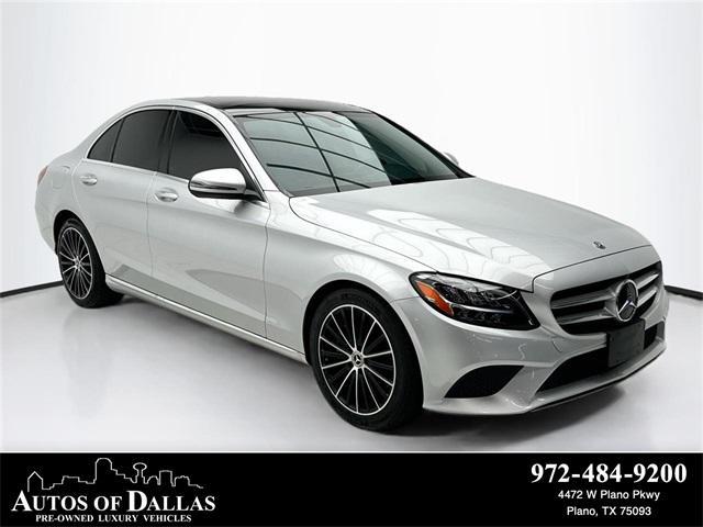 used 2021 Mercedes-Benz C-Class car, priced at $29,490