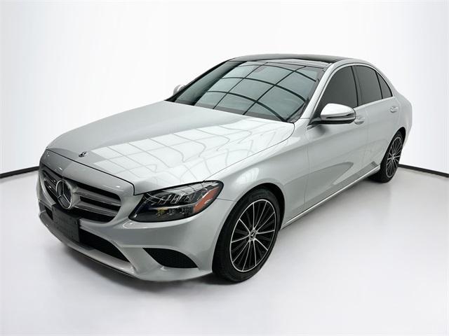 used 2021 Mercedes-Benz C-Class car, priced at $28,880