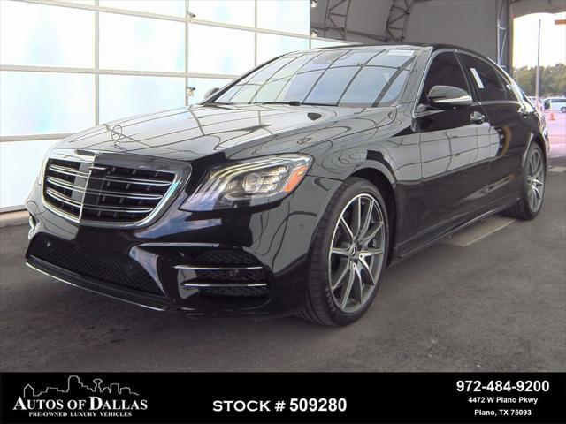 used 2020 Mercedes-Benz S-Class car, priced at $42,990