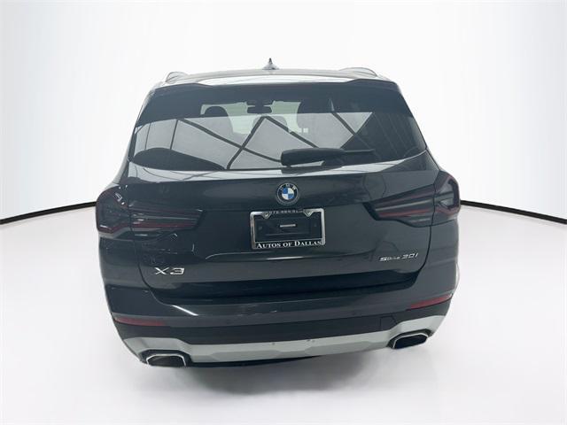 used 2022 BMW X3 car, priced at $27,490