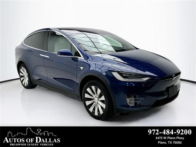 used 2020 Tesla Model X car, priced at $53,880