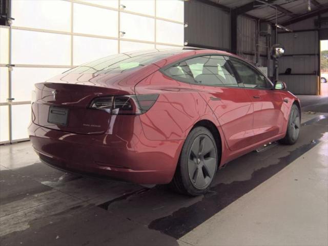 used 2022 Tesla Model 3 car, priced at $26,490