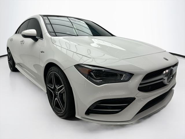 used 2023 Mercedes-Benz AMG CLA 35 car, priced at $36,490