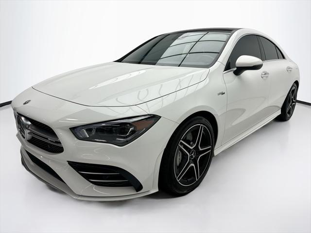 used 2023 Mercedes-Benz AMG CLA 35 car, priced at $36,490