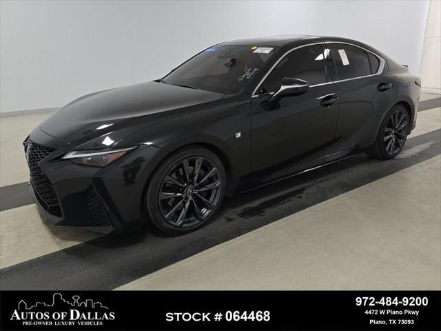 used 2023 Lexus IS 350 car, priced at $41,490