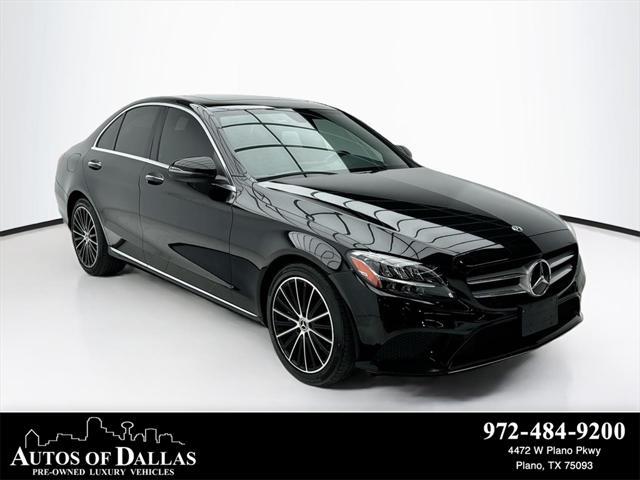 used 2021 Mercedes-Benz C-Class car, priced at $24,491