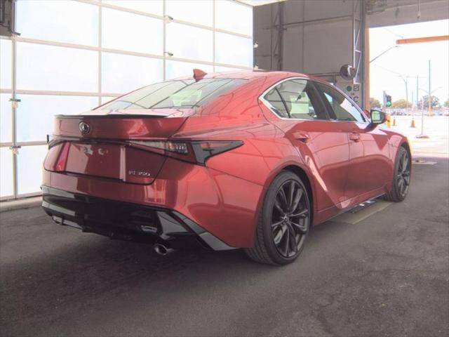 used 2024 Lexus IS 350 car, priced at $44,490